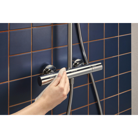 Hansgrohe Activera S - showerpipe - 240 - 1jet - ecosmart+ - met Ecostat Fine Varia - hoogglans chroom SW1388135