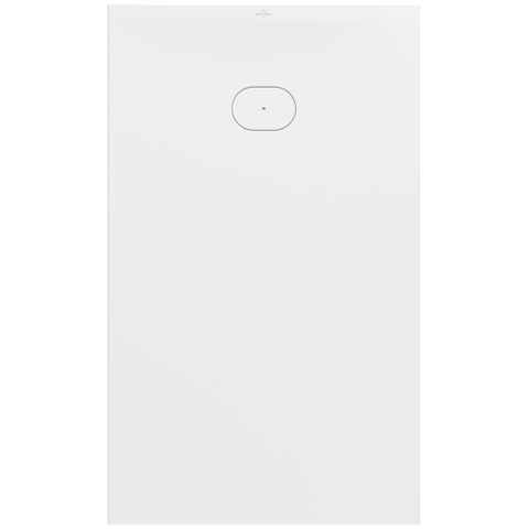 Villeroy & Boch Ecora douchebak - 150x90x3.5cm - afvoer korte zijde - white alpine (wit) SW1558999