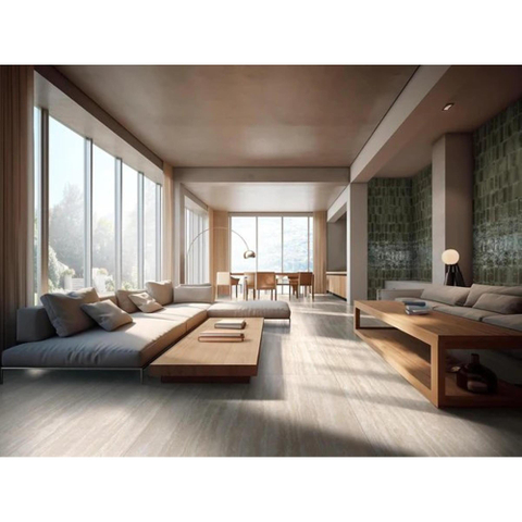 Ceralto Pavero Marble Carrelage de sol - 60x120cm - 9.0mm - rectifié - veincut - blanc mat SW1171367