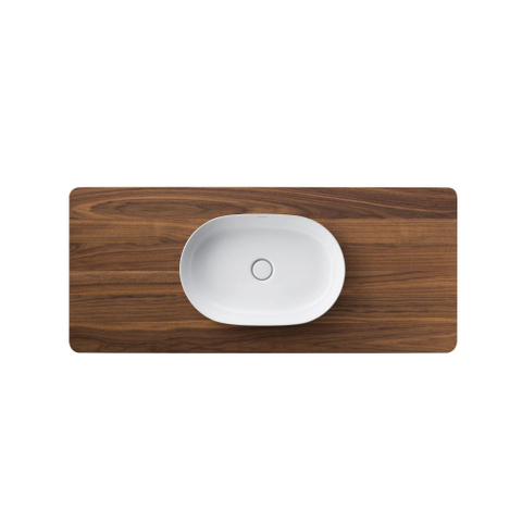 Duravit Luv Opzetwastafel - 60x40cm - zonder kraangat - glans wit SW227983