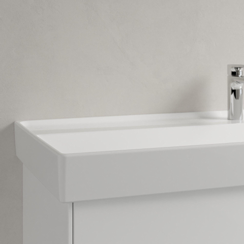 Villeroy & Boch Collaro meubelwastafel - 120x47cm - met overloop - 1 kraangat CeramicPlus - White Alpine (glans wit) SW358341