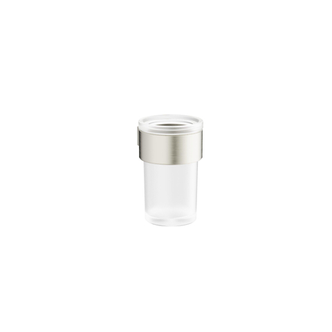 Crosswater Velo Porte-gobelet - 11x8.4x6.9cm - avec gobelet - inox SW1176260