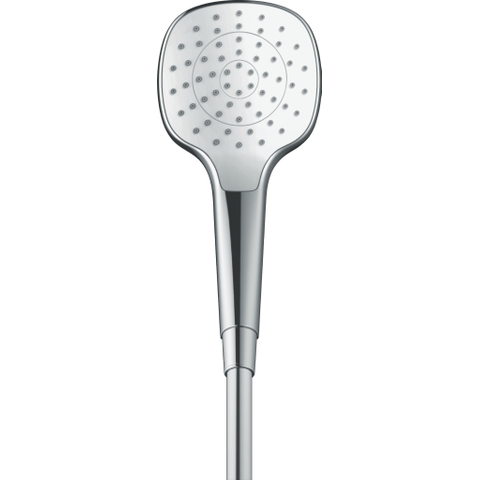 Hansgrohe Croma select e Handdouche - 1jet - ecosmart 1/2 x - diameter 11cm - met rain regenstraal (9L/min) wit/chroom - wit chroom 0605332