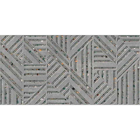 ÉCHANTILLON Terravito Hovano Carrelage murale - 60x120cm - rectifié - mat Gris SW1221332
