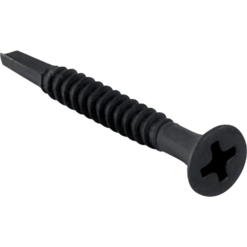 Geberit Gis gipskartonschroeven ve - 200 stuks - zwart GA76608