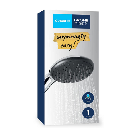 Grohe Vitalio Start QuickFix Handdouche - diameter 11cm - 1 straalsoort - 8.0l/min - chroom SW1028250
