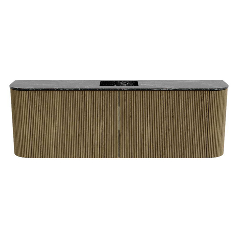 Mondiaz JOYA-DLUX 123.2cm toiletmeubel - ronding links en rechts kleur Dusk - Wastafel FAYE positie Midden Zonder kraangat kleur Lava. SW1423289