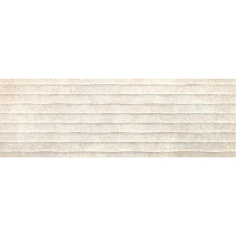 ÉCHANTILLON Terravito Finito carreau mural - 40x120cm - Rectangulaire - 11mm - rectifié - aspect béton - Tesla sand SW735850