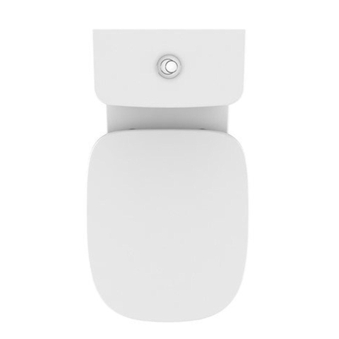Crosswater Kai Abattant WC avec frein de chute - bride fine - blanc SW487305