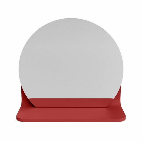 Mondiaz SPOT miroir – Ø 30 cm – avec tablette – Fire (rouge) SW1235521