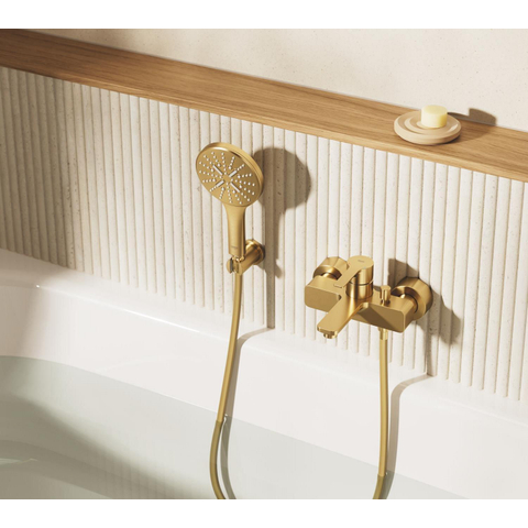 GROHE Lineare New badkraan - geborsteld cool sunrise (goud) SW1477525