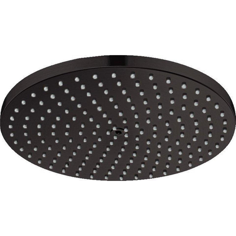 Hansgrohe ShowerSelect ensemble de douche pluie encastré – douche de tête Ø 24 cm – bras mural droit 39 cm – douchette ronde – noir mat SW1204457