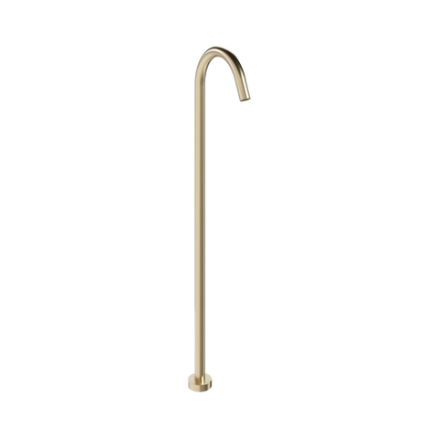 Crosswater Freestanding Bath Spout Vrijstaande badkraan - geborsteld messing SW1406952