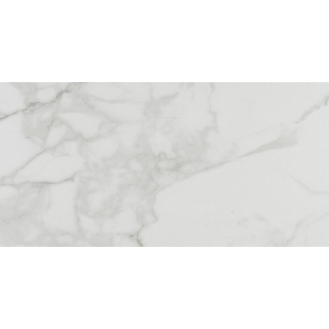 Vtwonen Classic vloer- en wandtegel - 30x60cm - 10mm - gerectificeerd - R9 - marmerlook - mat white (wit) SW367707