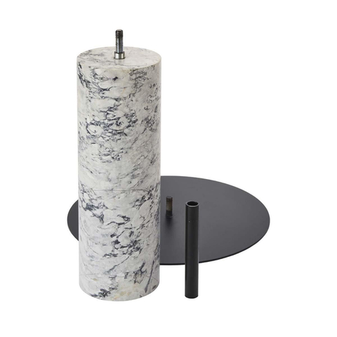 Aquanova Nero - Table d'appoint - Alba (blanc) SW1108605