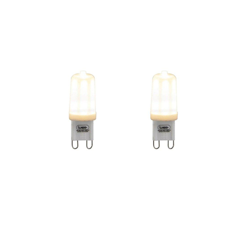 Luedd Lampe LED - set de 2 - G9 - 3W - 2700K - 280LM - dimmable SW1211315