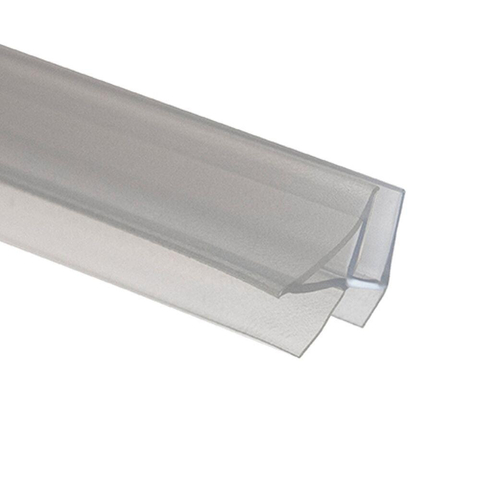 Sealskin Universeel afdichtprofiel voor Sealskin douchedeur 8 mm glas. 100 cm met aansluit-/afsluitdelen Transparant SHOWROOMMODEL SHOW17085