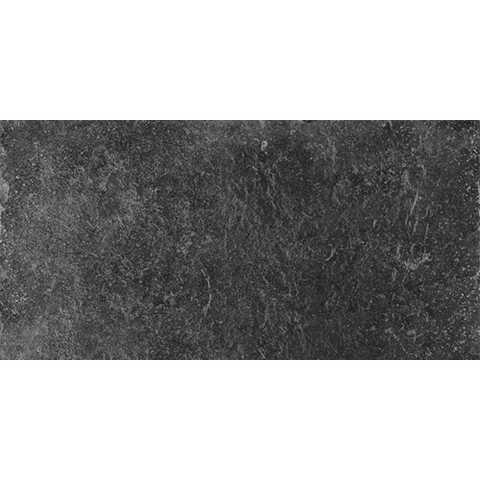 Kerabo wand- en vloertegel - 30x60cm - 10mm - Rechthoek - gerectificeerd - Betonlook - Antraciet mat - OUTLET UDEN STORE37072