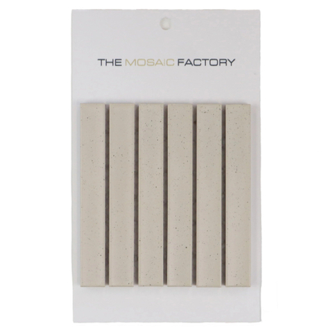 ÉCHANTILLON The Mosaic Factory Sevilla mozaïektegel - 29.6x29.9cm - wandtegel - Rechthoek - kitkat finger - Porselein - mat Vanilla (creme) SW1441564