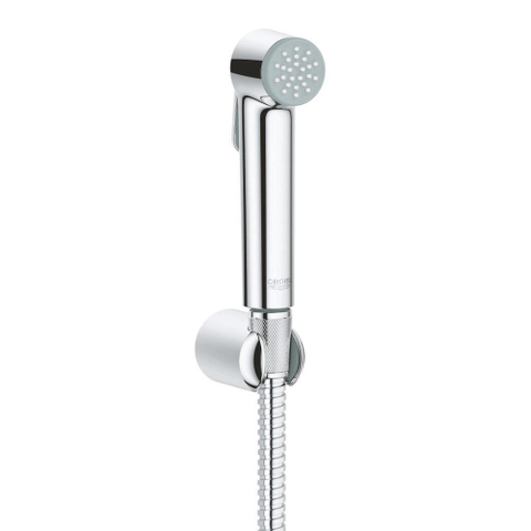 GROHE Tempesta-F Trigger Spray 30 Ensemble de douchette à main - 1 jet - rond - avec support - flexible métallique - 125cm - chromé SW63476