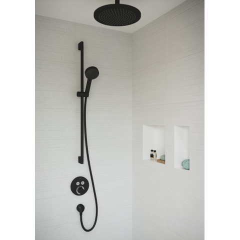 Hansgrohe Fixfit Muuraansluitbocht E - zonder terugslagklep - mat zwart SW451565