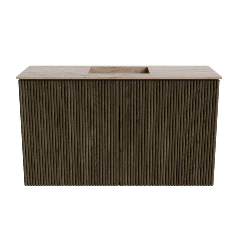 Mondiaz JOYA-DLUX Meuble de salle de bains 70cm - couleur Shadow - Vasque FAYE position Milieu 1 trou de robinet couleur Saba. SW1425106