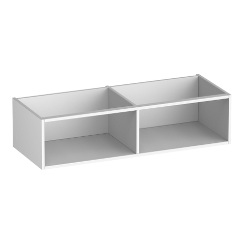 BRAUER Flourish armoire latérale - 119x30x45,5cm - avec 2 compartiments de rangement blanc mat SW228075