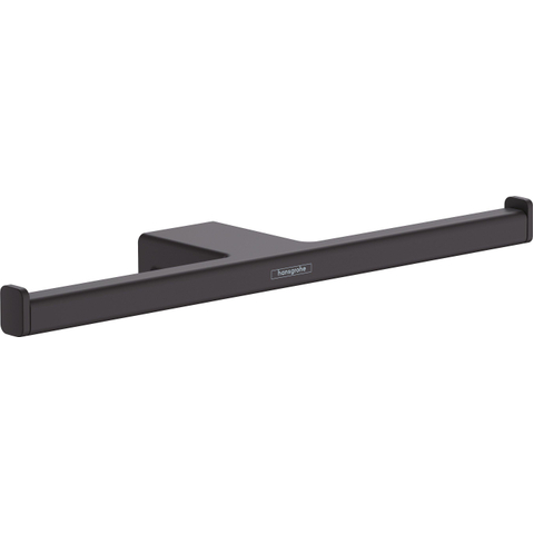 Hansgrohe AddStoris Q closetrolhouder dubbel - mat zwart SW651128