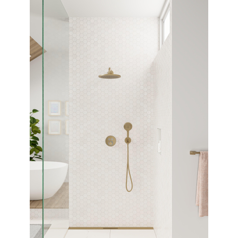Hansgrohe Raindance Select S Handdouche 120 - 3jet - geborsteld brons SW486452