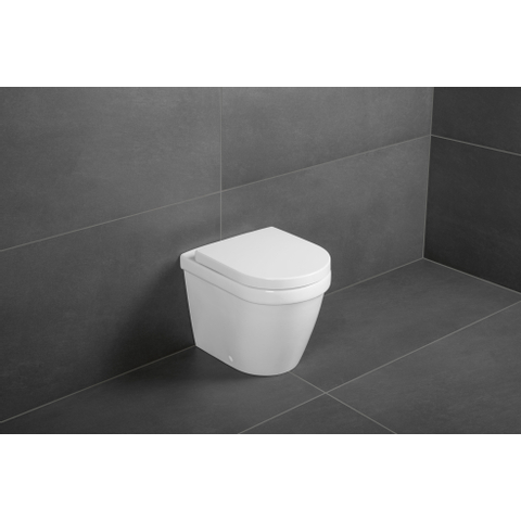Villeroy & Boch Omnia Architectura lunette de WC avec frein de chute et quick release Blanc 1024393