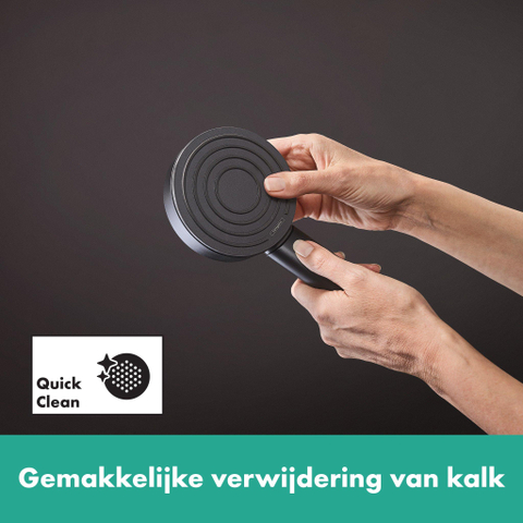 Hansgrohe Pulsify s - handdouche 10.5cm - 1jet - mat zwart SW651043
