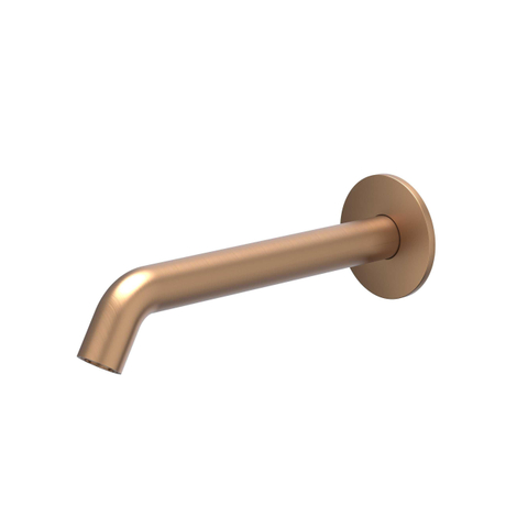 IVY Baduitloop - 23cm - 1/2" - inkortbaar - Geborsteld mat koper PVD -lichte beschadiging- OUTLET UDEN STORE37216