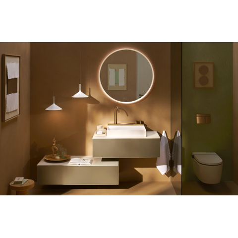 Hansgrohe iFrame Element E plaque de commande pour - double chasse - bronze brossé SW1388329