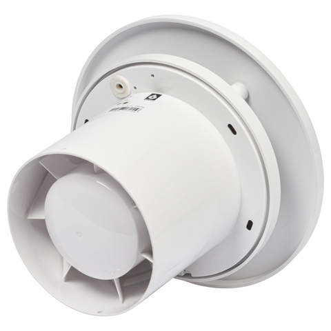 Sanivesk Design Ventilateur - Ø10 - Minuterie - Détecteur d'humidité - Rond - Blanc SW1212664