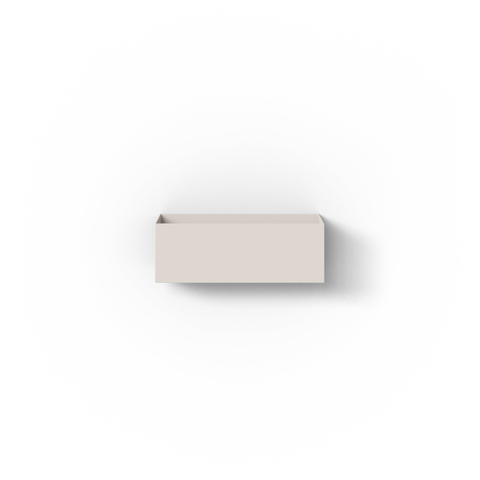 Looox Storage collection Wandbak - 30x10x10cm - matt off-white SW1443996