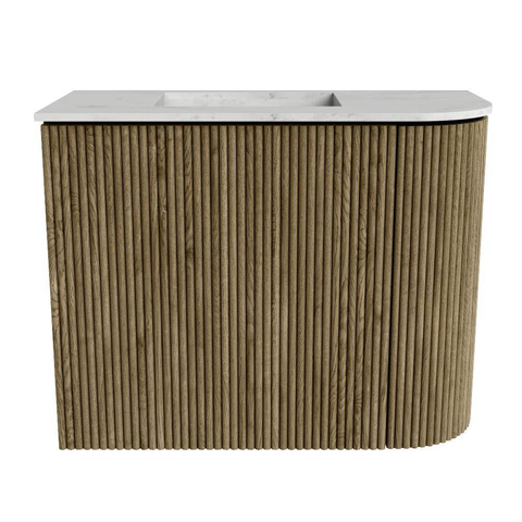 Mondiaz JOYA-DLUX 51.6cm toiletmeubel - ronding rechts kleur Dusk - Wastafel FAYE positie Links Zonder kraangat kleur Opalo. SW1423346