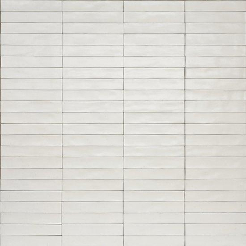 ÉCHANTILLON Ceralto Houta Lux Carreau mural - 30x5.3cm - 10mm - Blanc mat (blanc) SW1221053