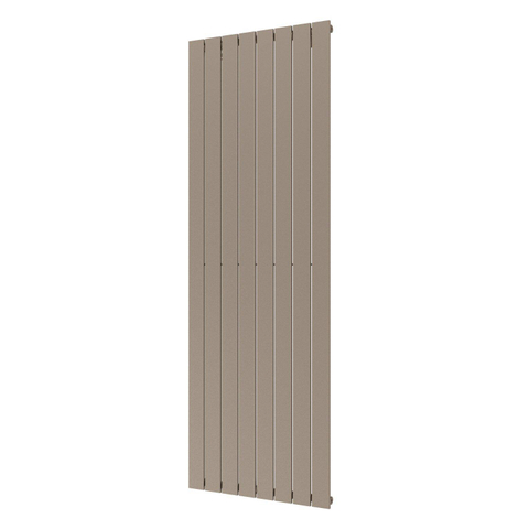Plieger Cavallino Retto radiateur design vertical simple raccordement central 1800x602mm 1205W pierre de sable 7252986