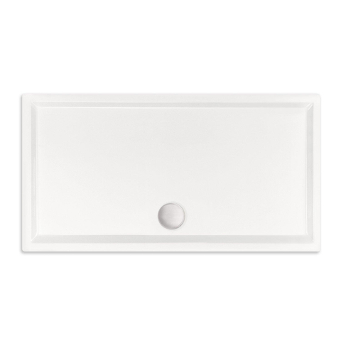 Xenz mariana receveur de douche 90x90x4cm rectangulaire acrylique blanc SW378624