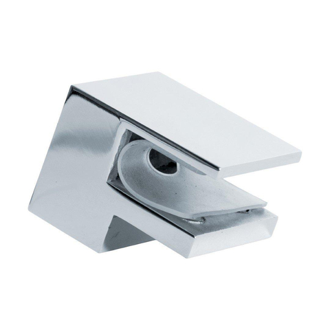 Saniclass Create Cabine de douche carrée en 3 parties 100x100cm sans profilé avec verre de sécurité anticalcaire 8mm Chrome brillant SW223605