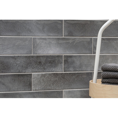 ÉCHANTILLON Terravito Parnaso carreau mural - 7.5x30cm - 8.6mm - gris SW1130612