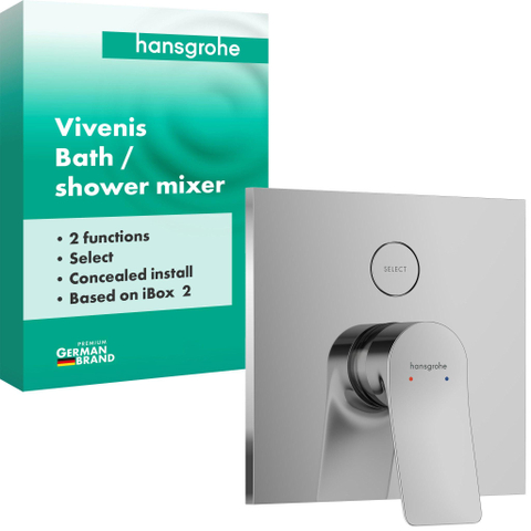 Hansgrohe Vivenis inbouw badmengkraan iBox Universal 2 CH SW1567424