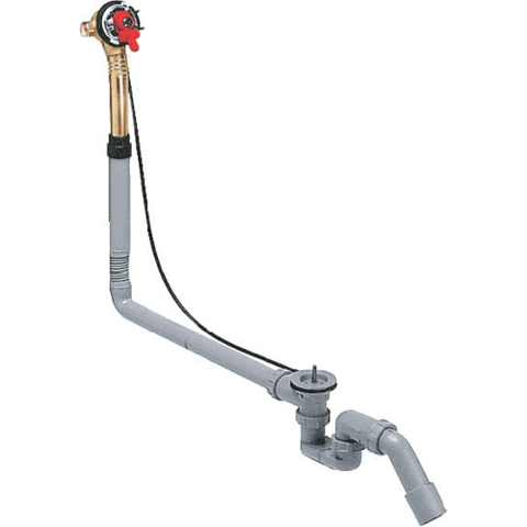 Hansgrohe Exafill e badafvoer - overloop en vulcombinatie - met waste basisgarnituur - voor speciaal bad - overig 0510319