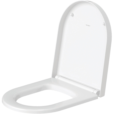 Duravit Me by Starck Lunette cuvette avec couvercle amortisseur Blanc mat SW297031