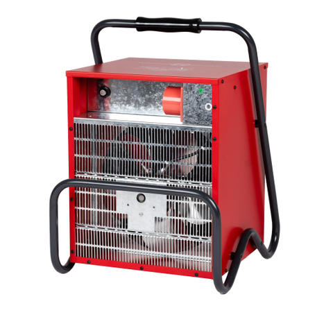 Eurom Industrial EK 15002 Chauffage d'atelier courant triphasé 15000 watts Rouge SW486947