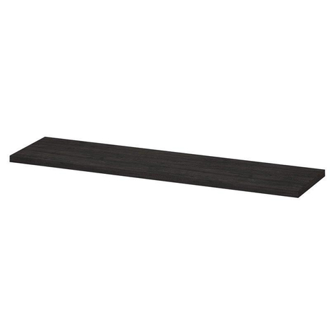 INK Topdeck Wastafelblad - 180x45x3.5cm - tbv onderkast - MFC - Houtskool eiken SW439409