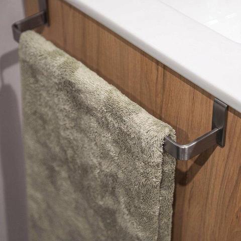 FugaFlow Eccelente Acces porte-serviettes - universel - brossé gunmetal SW1580338
