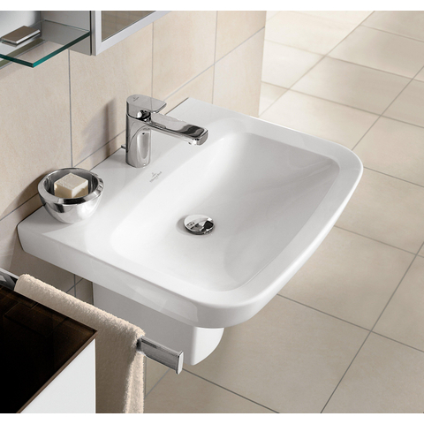 Villeroy & Boch Subway 2.0 Sentique/Subway - 2.0 sifonkap - voor wastafel - met bevestiging - White Alpine (glans wit) 1023730