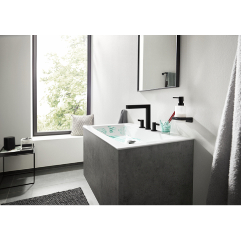 Hansgrohe AddStoris Q - zeepdispenser - mat zwart SW651500