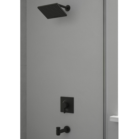 Hansgrohe Vernis Shape - hoofddouche 23x17cm - ecosmart - mat zwart SW651709